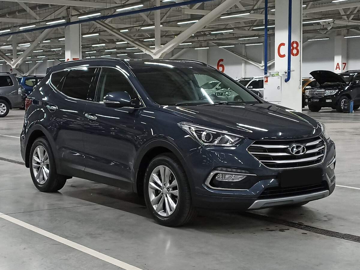 Купить Hyundai Santa Fe с пробегом. Фото: #2